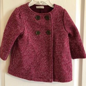 💗Cute Pink peacoat for baby